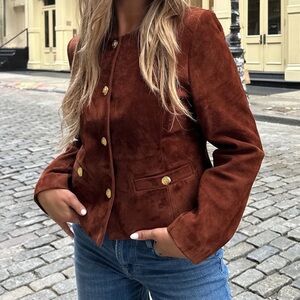 Tessa Suede Jacket - Susanna Chow